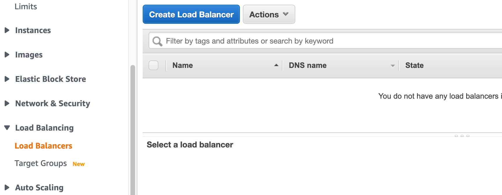 Create Load Balancer